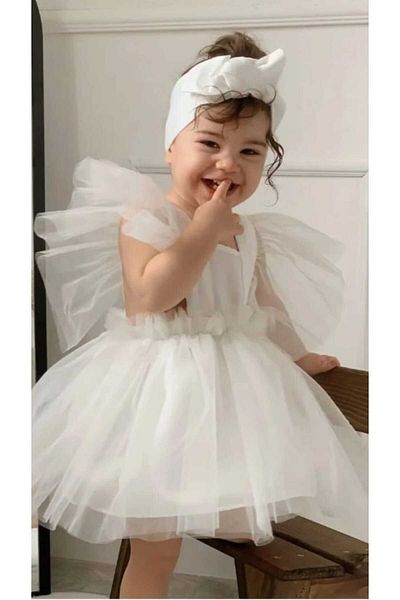 Süslüm Kids Παιδικό βραδινό φόρεμα Ροζ φόρεμα
