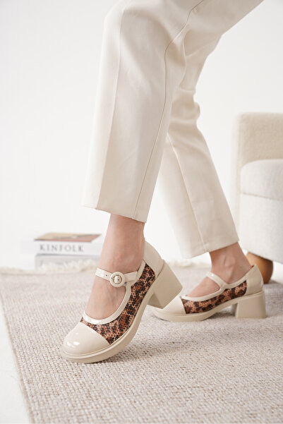 Cananın Pabuçları İNT 7221 BANTLI FİLELİ LOAFER