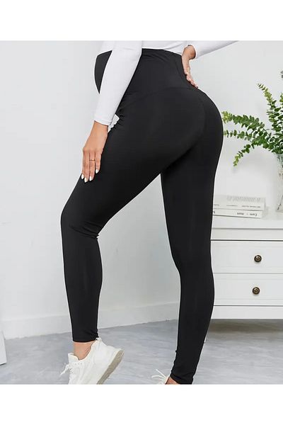 Elfa Tekstil Maternity Tights Black Full Lycra Medium Thinness Shine Economy Price