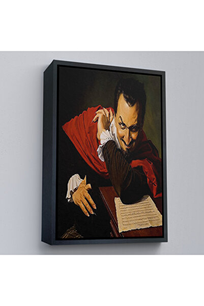 Oxyteez Mefistofele cu cadru din lemn, pictură de James Himsworth-7765