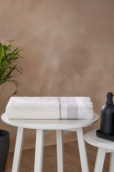 Özdilek Özdilek Romantic Touch Bath Towel 90X150 cm