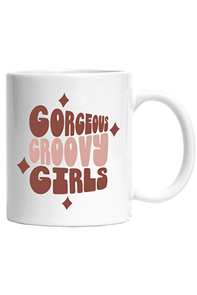 StoryGift Romania Cana pentru fetele superbe, frumoase si misto cu Maner Alb,...