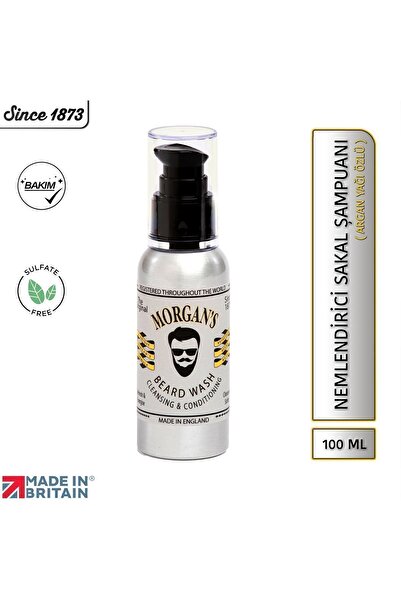 Morgan's Pomade Beard Wash - Argan Yağlı Sakal Bakım Şampuanı 100 ml