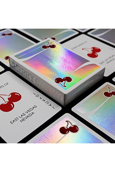 OyuncaklarÜlkesi Bicycle Cherry Casino Sands Mirage Holographic Oyun Kağıdı i...