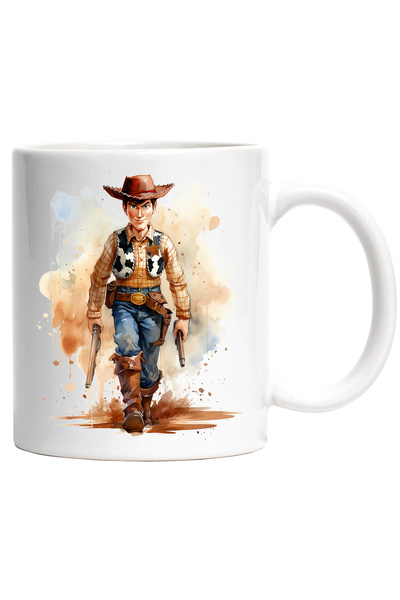 StoryGift Romania Cana Cu Toy Story, Woody, Serif, Pistoale, Nisip, Ploaie, P...
