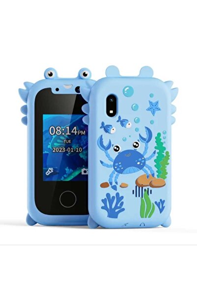 Shenzhen technology Mini İngilizce Eğitici Telefon Mavi Yengeç