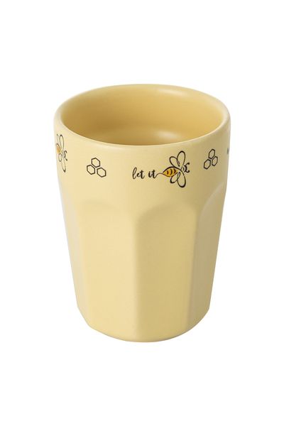 Mudo Home Let It Bee Cup Yellow 8 cm 105 ml