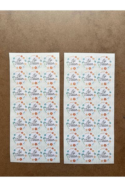 hdsticker 42Pcs 3cm Good Holidays Adhesive Sticker Report Card Teacher Label Graduation Souvenir School Gift 8
