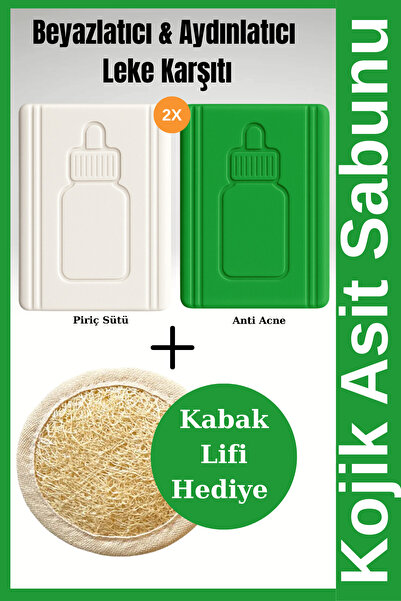 EpiRelax 2 Adet - Kojik Asit Sabunu Ve Anti Acne Sabunu Lekelere Ve Siyah Nok...