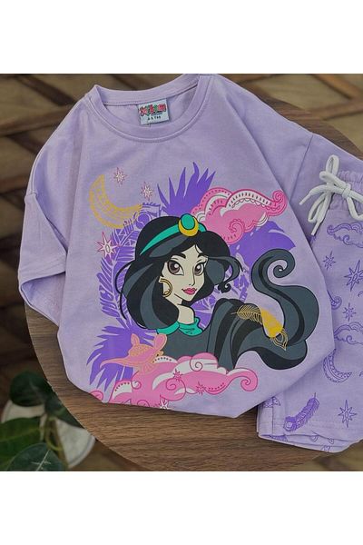 KOKOŞ BEBEK Set cu imprimeu Sea Girl, pantaloni scurți