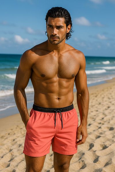 Jack & Jones Ανδρικό μαγιό Jack Jones Μαύρο Coral Sea Shorts