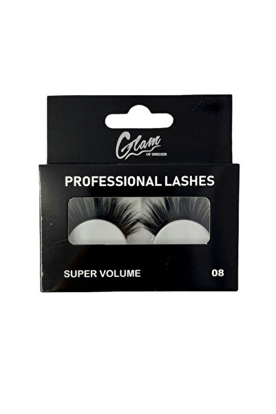 Glam Of Sweden Wimpern Super Volumen #08 1 St