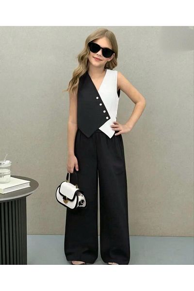 KOKOŞ BEBEK Black and white design girl team