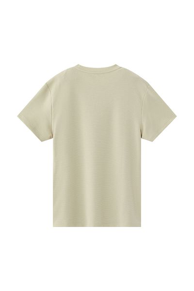 Giordano Men's Waffle Slim Tee | Cotton-Blend Comfort & Style