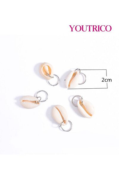 Youtrico 5pcs hair braid headband DIY，Bohemian style,shell,Hair accessories