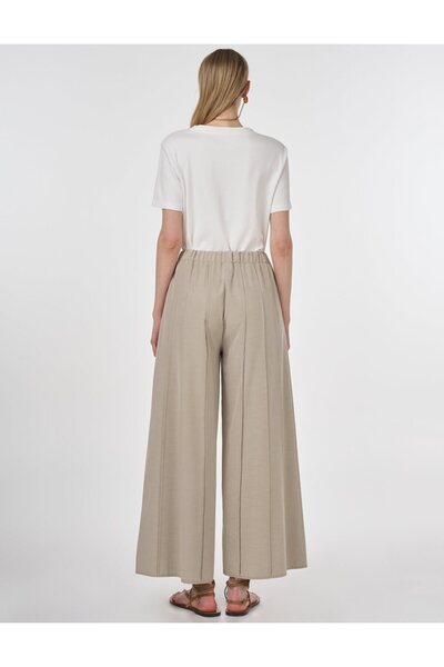 Kayra Parçalı Modal Pantolon Küf Yeşili