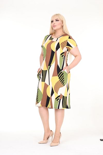 rotop Casual dress Lola, model 65, with pockets, Color Black, Size 52