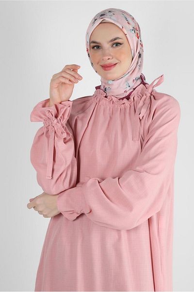 Alvina GARNED TIE-DETAIL TUNIC 43891