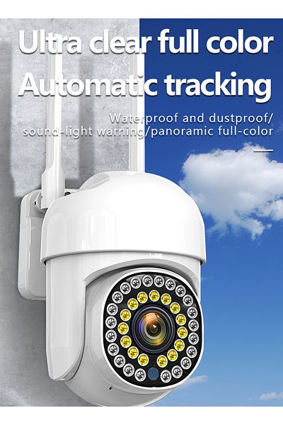 sharpdo 360° Camera Hd Indoor and Outdoor WIFI Monitor