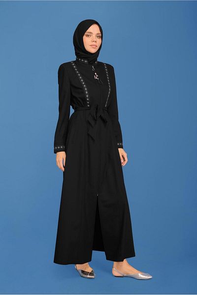 Alvina 10219 Μοντέλο Κεντημένο και Χάντρες Παρδέ