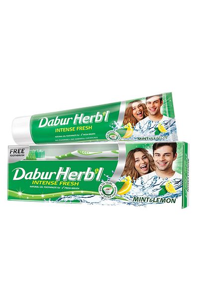 Dabur Herbal Intense Fresh Gel Toothpaste 150 g