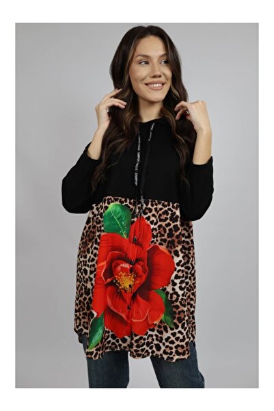 FASHIONLAND BLUZA COMBINATA CU CAMASA MANECA LUNGA SI GLUGA PEONY TALIE UNICA...