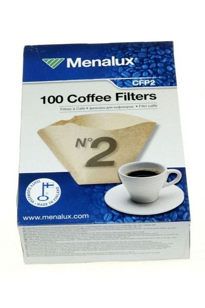 Electrolux Coffee filters no. 2, 100 pcs, CFP2 Electrolux 9002563139