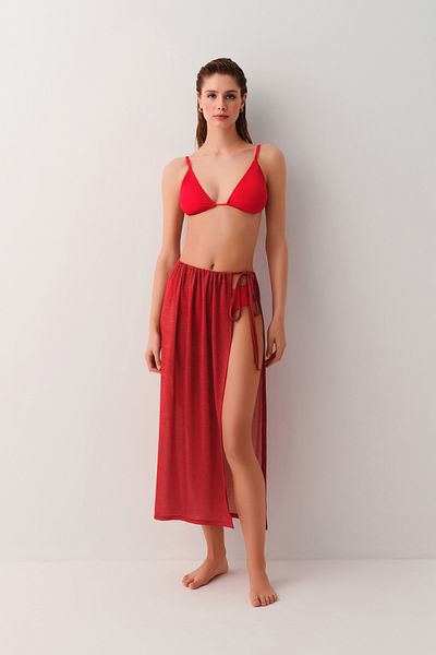 SUWEN Britney Beach Skirt