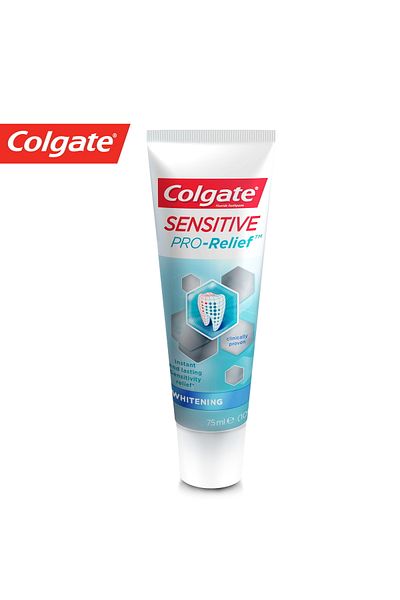 Colgate Fluoride Toothpaste Sensitive Pro-Relief Whitening