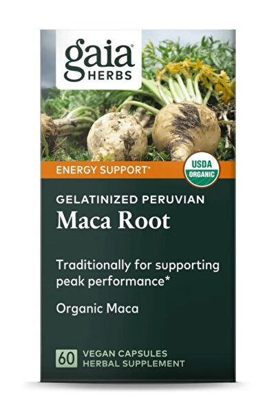 Gaia Herbs Maca Root 60 Capsules