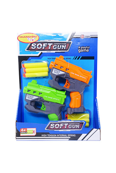 Salamandra Set Of 2 Mini Guns With 6 Foam Bullets, Kids®