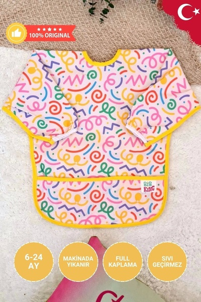 Babydonat مريلة للأنشطة والرضع للجنسين من Melin من عمر 6 إلى 24 شهرًا