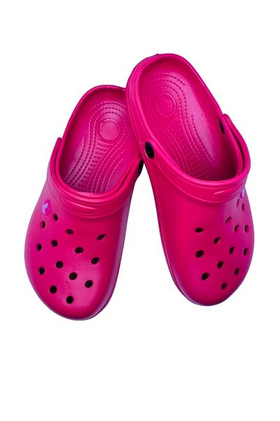TECOS Garden or medical clogs for women, Tecos, made of EVA material, red, size 36, 22.5 cm