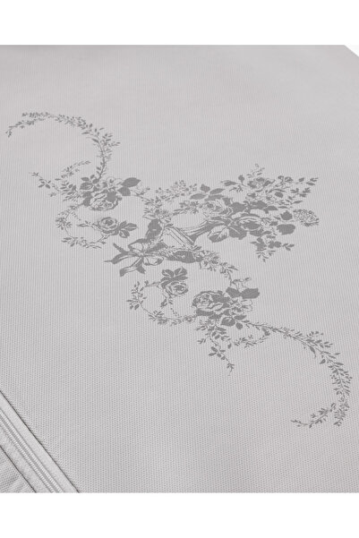 Madame Coco Flower Pattern Printed Bag - Gray - 52X28X21 cm