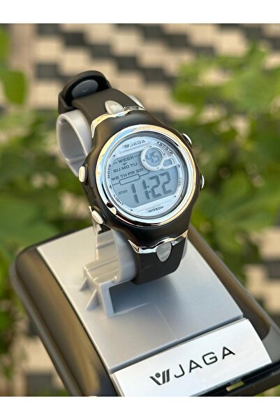 Jaga Digital 2 Years Warranty 5 Atm Teenager Sports Children Wrist Watch with Alarm+Stopwatch+Light and Calendar Jg004