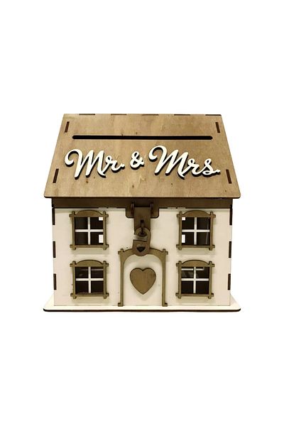OEM Wedding gift box, wedding envelope box, wooden gift box, wedding money box, 30x30x30cm