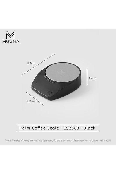 Choice Coffee Scale Muvna Mini Electronic Scale Espresso Led Weighing 0.1g High Precision Measures Portable