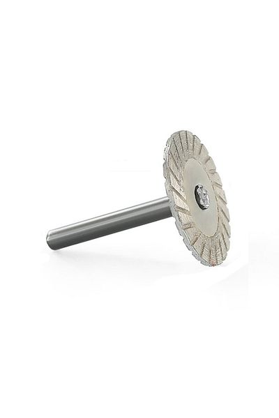 Choice 2 40mm Diamond Cutting Disc 6mm Shank Circular Saw Blade Sanding Disc Grinding Wheel For For Wood M.