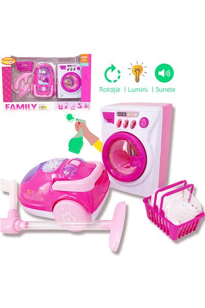 Salamandra Mini Cleaning Set, With Accessories, Lights And Sounds, Kids®