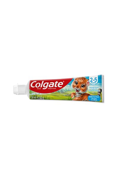 Colgate Toothpaste Anticavity For Kids 2-5 Years Bubble Fruit 65 g