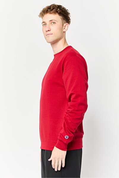 Champion Men Sportswear Fit Long Sleeve Outdoor Sweatshirts, Red