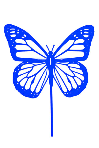 OEM Decoratiune tort, "BUTTERFLY", topper armonia fluturilor, 17, 5 x 15 cm a...