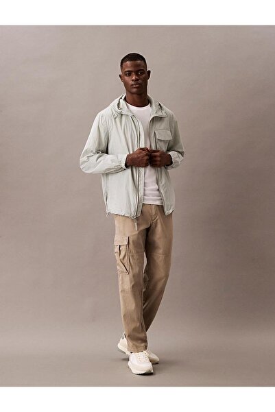 Calvin Klein Erkek AIR WEIGHT HOODED JACKET Ceket