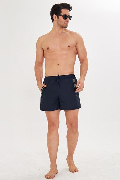 TRENDHİLL Ανδρικό σορτς μαγιό Navy Blue 2607-L