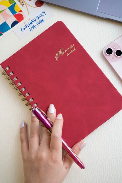 Victoria's Journals Vegan Undated Planner English A5 100Gr 176 Sheets