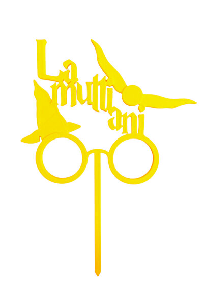 OEM Topper tort, "LA MULTI ANI", zi de nastere, tematica HARRY POTTER 17, 5 x...