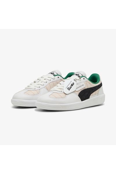 Puma Pl Palermo Pinstripe Men's White Sports Shoes