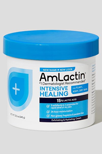 AmLactin كريم إصلاح مكثف بحمض اللاكتيك بنسبة 15%، 340 جرام