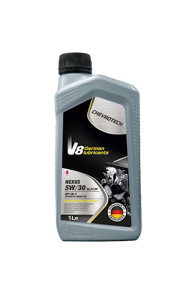 SAMER V8 German Lubricant NEXUS 5W-30 Diesel Engine Oil 1L | Full Synthetic | CK-4 | ACEA E6 E7 E9