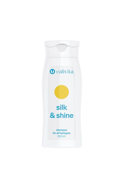 Calivita Șampon cu Aloe Vera care nu irită ochii Șampon Mătase și Strălucire (250 ml) - Calivita
